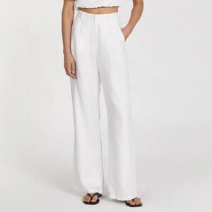DISSH Norah white linen pants